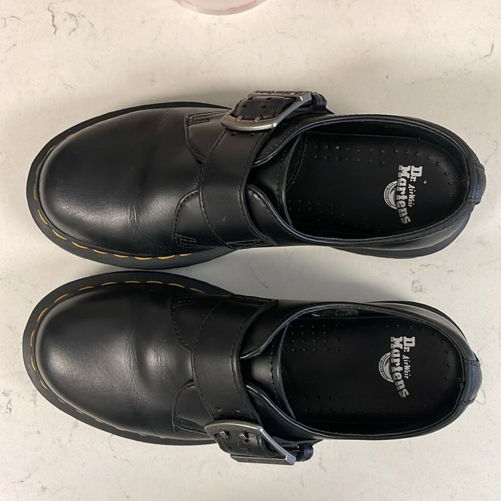 Dr. Martens 1461 BUCKLE PULL UP LEATHER OXFORD SHOES Size 6 - Picture 11 of 17